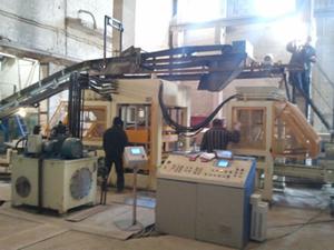 Máquina para fabricar bloques de construcción, Kazajistán