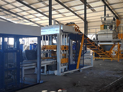 Máquina automática para fabricar bloques, Malawi